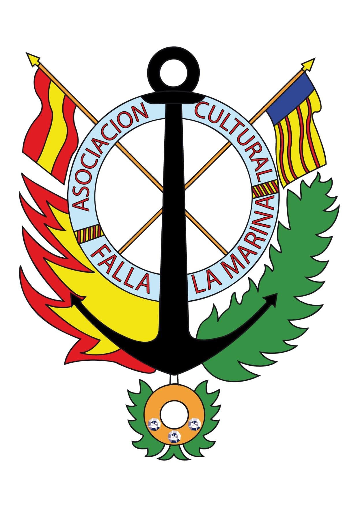 Escudo Falla La Marina